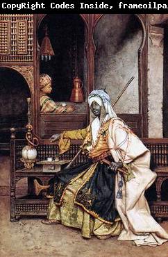 unknow artist Arab or Arabic people and life. Orientalism oil paintings  491